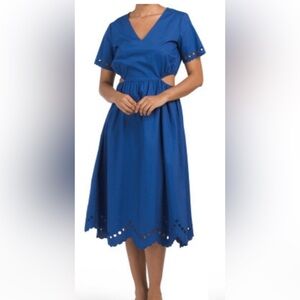 For Cynthia Cutout Midi Dress